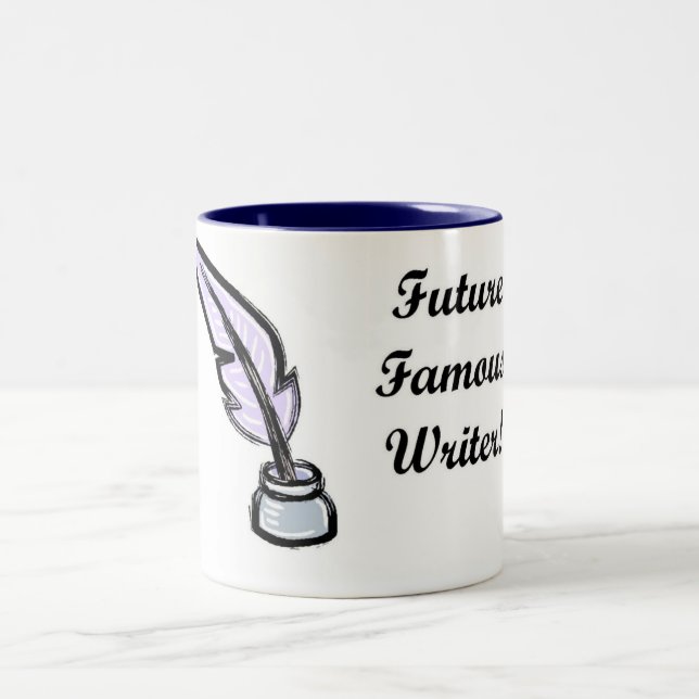 Taza famosa del escritor del futuro (Centro)