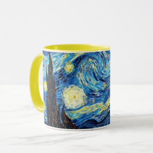 Taza Famoso cuadro de Van Gogh, Noche Starry