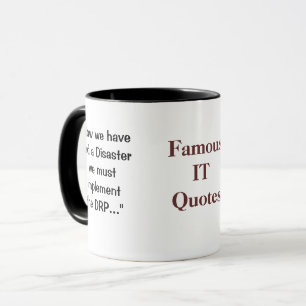Taza Famoso ÉL chiste divertido de la recuperación de