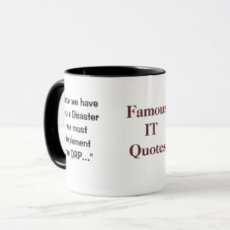 Taza Famoso ÉL chiste divertido de la recuperación de