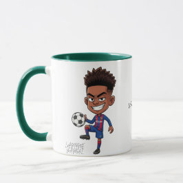 Taza Fanático de Lamine Yamal personalizado