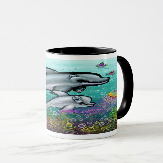 Taza Fantasía acuática (Anverso derecho)