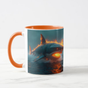 Taza Fantasía Cute Fire Sharm Sea