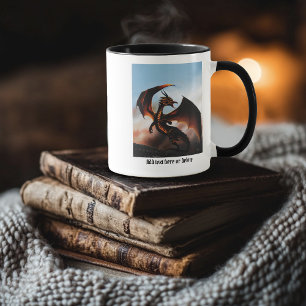 Taza Fantasía de Amber Dragon