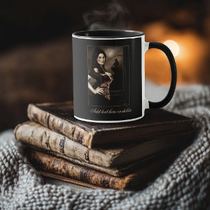 Taza Fantasía de amor oscuro gótico vampiro sangre homb