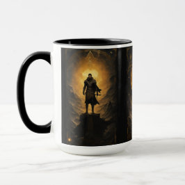 Taza Fantasía de cartas de caracteres de juego de rol