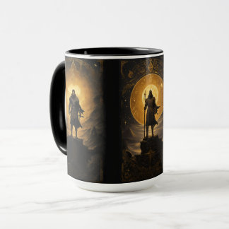 Taza Fantasía de cartas de caracteres de juego de rol