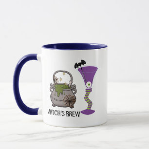 Taza Fantasía de la bruja de Halloween