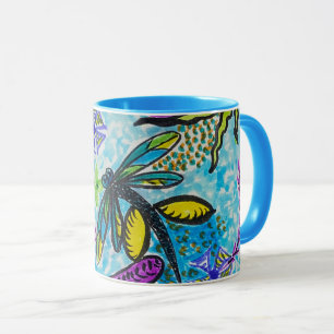Taza Fantasía de libélula