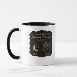 Taza Fantasía de Whimsigoa - Bosques místicos, lunas y 