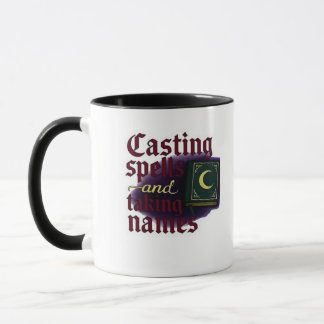 Taza Fantasía de Whimsigoa - Bosques místicos, lunas y
