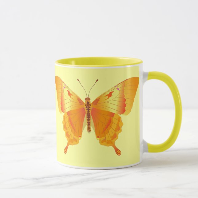 Taza fantasía del fuego del papilio (Derecha)