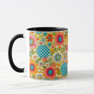 Taza Fantasía floral Elegante café Mug