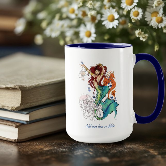 Taza Fantasía Mermaid cola Verde azulada (Subido por el creador)