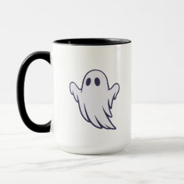 Taza Fantasma Cuta | Halloween Mug Design