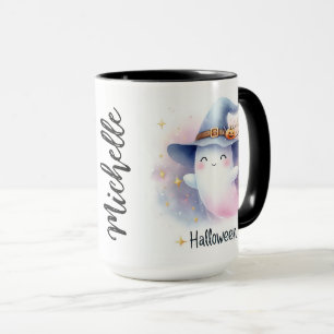 Taza Fantasma de corte con nombre