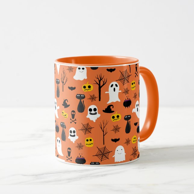 Taza Fantasma de Halloween (Anverso derecho)