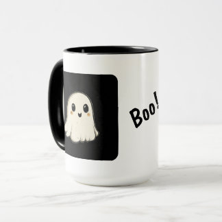 Taza ¡Fantasma de Halloween con Boo!