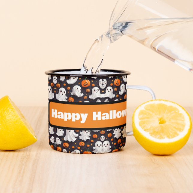 Taza Fantasma de Halloween y tazón de café (Subido por el creador)