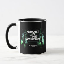 Taza fantasma de la matriz Cyberpunk