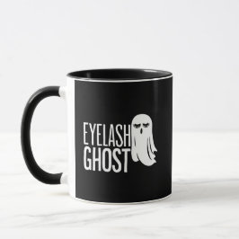 Taza Fantasma de pestañas de Halloween