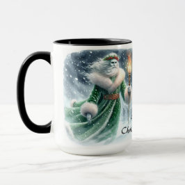 Taza Fantasma Del Café Actual De Navidad