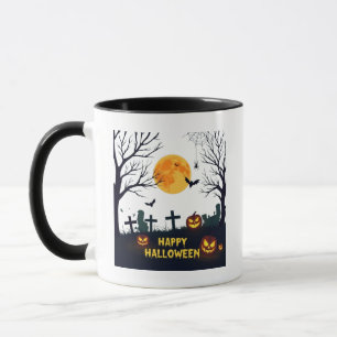 Taza Fantasma Halloween Mug - Perfecto para trucos o tr