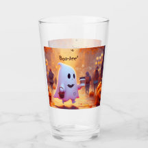 Taza fantasma lindo, apúrate a la fiesta