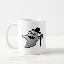 Taza Fantasma lindo del pixel