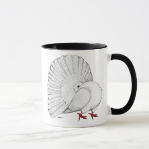 Taza Fantasma Pigeon White