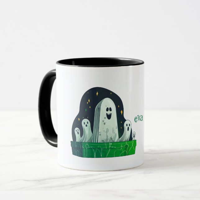 Taza Fantasmas de la noche (Anverso izquierdo)