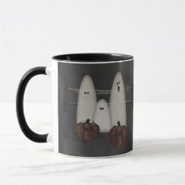 Taza Fantasmas Y Calabazas