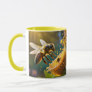 Taza Fantasy Cute Abe Flowers Sun