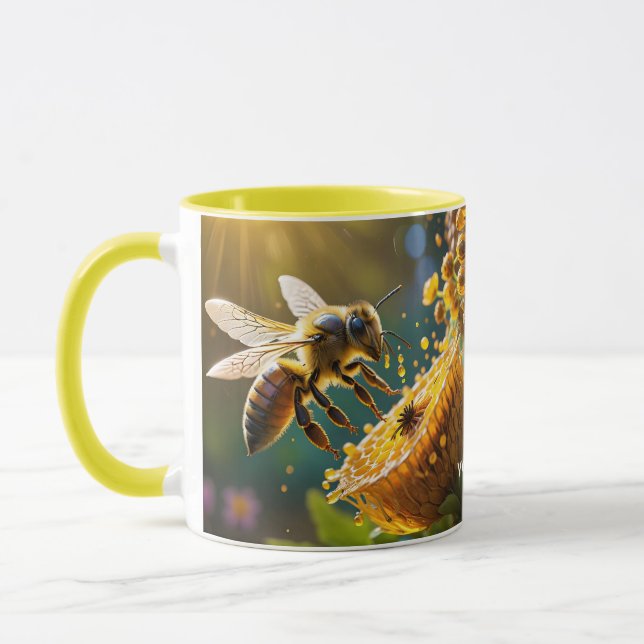Taza Fantasy Cute Abe Flowers Sun (Izquierda)