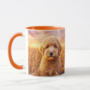Taza Fantasy Cute Baby Labradoodle Trigo