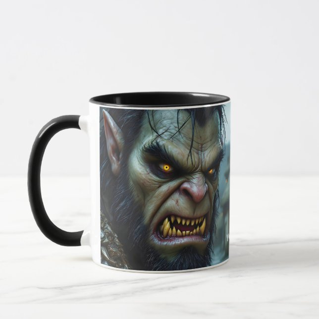 Taza Fantasy Cute Big Strong Warrier (Izquierda)