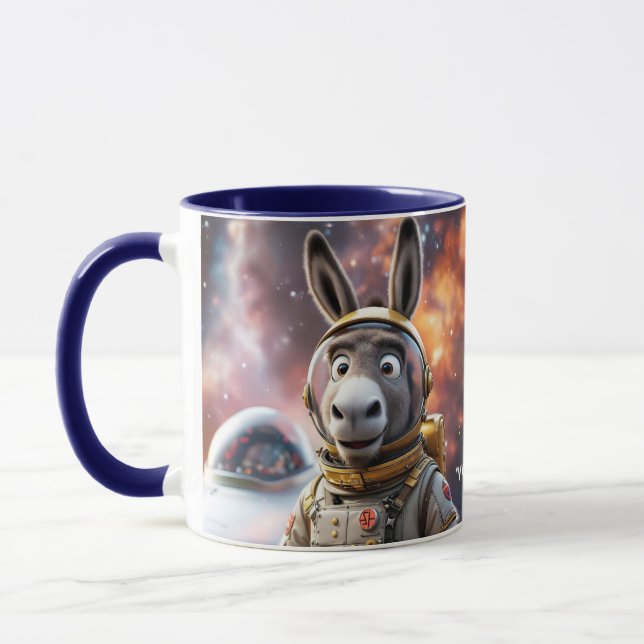 Taza Fantasy Cute Donkey Astronauta (Izquierda)
