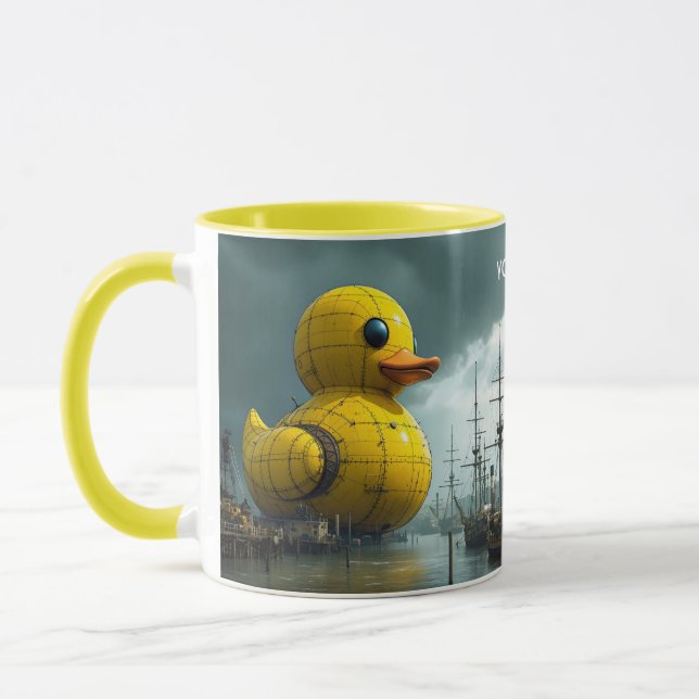 Taza Fantasy Cute Duck War Ship (Izquierda)
