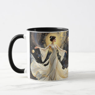 Taza Fantasy Cute Lady espacio de baile