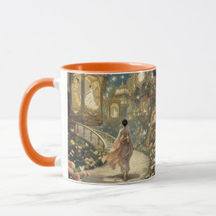 Taza Fantasy Cute Music Box Garden