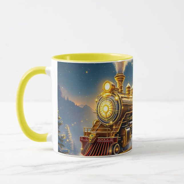 Taza Fantasy Cute Sky Train Village (Izquierda)
