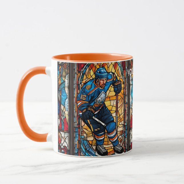 Taza Fantasy Cute Staine Hockey sobre hielo (Izquierda)