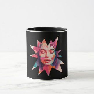 Taza Farbenfrohe Frauenkunst Mehr als nur ein Tasse