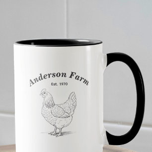 Taza Farm Hen