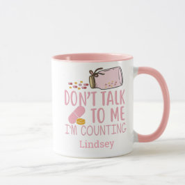 Taza Farmacéutico/Café Tecnológico Funny Rosa Personali