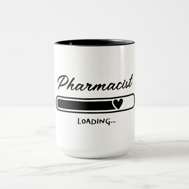 Taza Farmacéutico Personalizado Futuro Grado Farmacéuti (Centro)