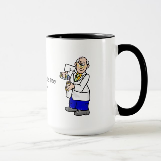 Taza Farmacéuticos masculinos de edad (Derecha)