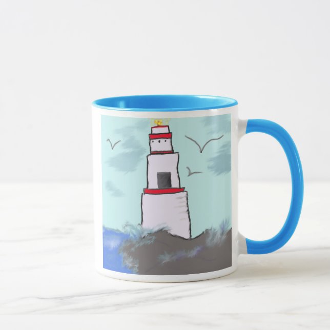 Taza faro, (Derecha)