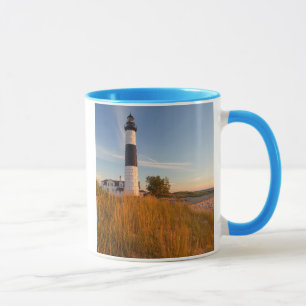 Taza Faro Big Sable Point En El Lago Michigan 3