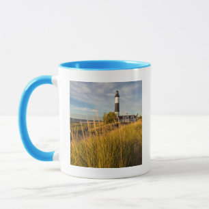 Taza Faro de Big Sable Point en el lago Míchigan